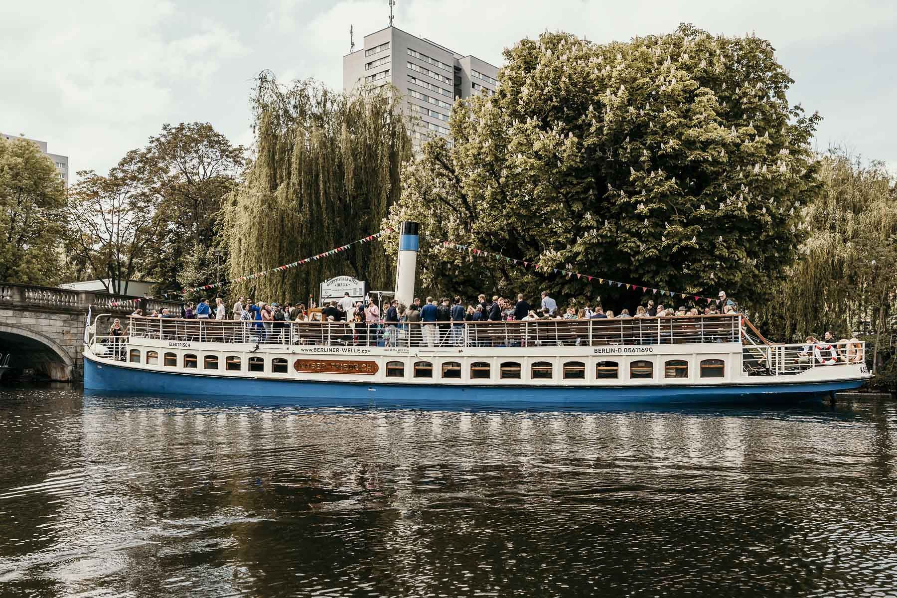 El Kaiser Friedrich, el buque de pasajeros más antiguo de Berlín