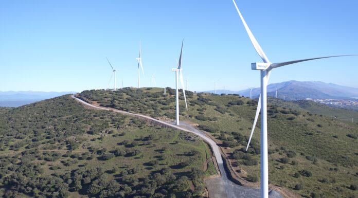 Parque eólico Merenge, Extremadura. Energías renovables