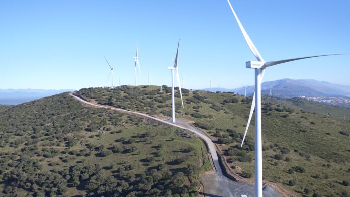 Parque eólico Merenge, Extremadura. Energías renovables