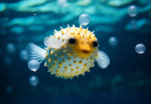 Pez globo: características, alimentación y cuidados en acuarios