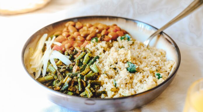 Plato de quinoa