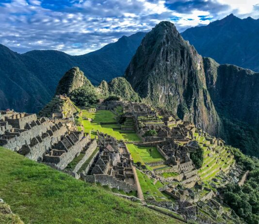 Patrimonio cultural en peligro por el cambio climático. Machu Pichu