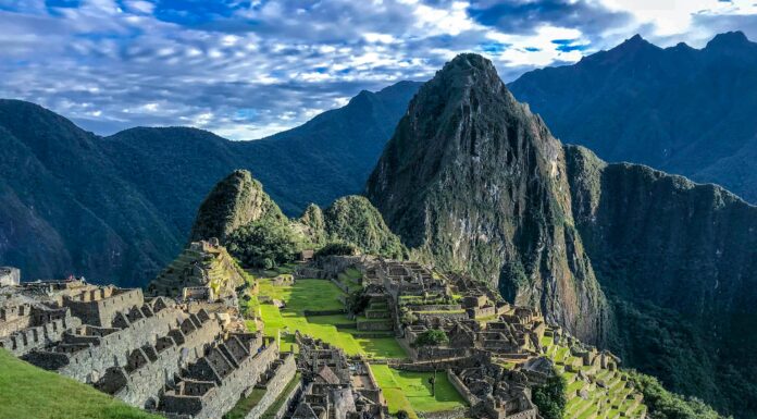 Patrimonio cultural en peligro por el cambio climático. Machu Pichu