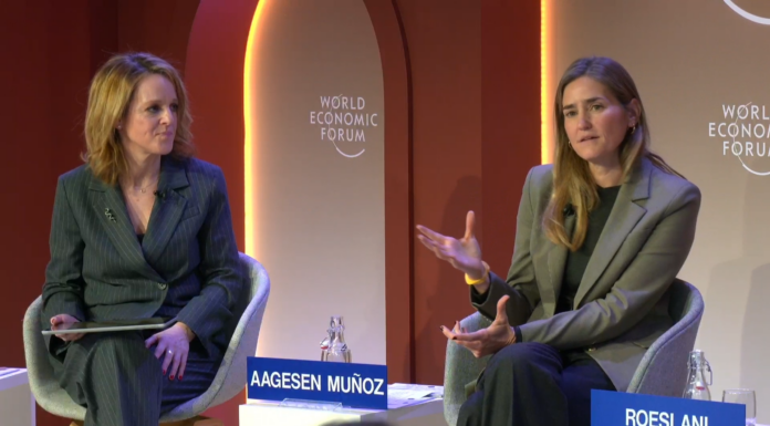 Sara Aagesen destaca en Davos el modelo español