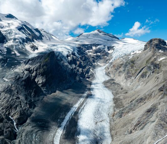 Los glaciares de los Alpes austríacos se derriten