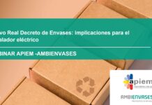 Formación para instaladores eléctricos sobre envases comerciales e industriales