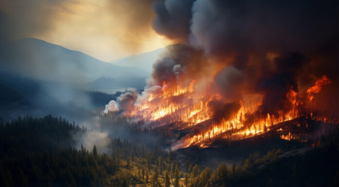 El humo de incendios forestales contamina ciudades