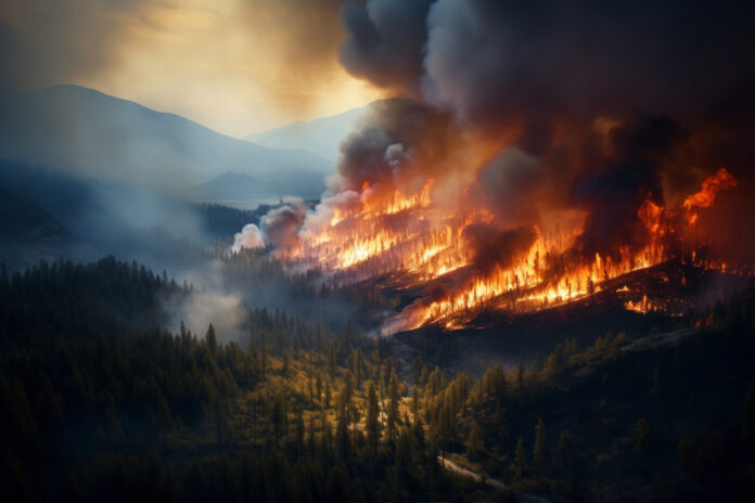 El humo de incendios forestales contamina ciudades